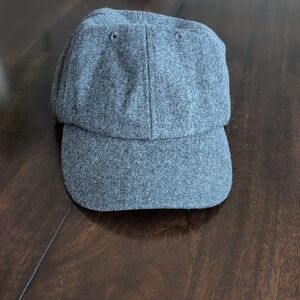 Gray Wool Men's Cap